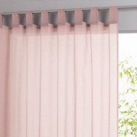 Занавеска С патами Limpo 350 x 140 см розовый LA REDOUTE INTERIEURS  фото, kupilegko.ru